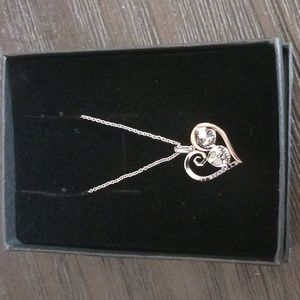 10k Rose Gold Disney Treasures The Nightmare Before Christmas Diamond Necklace